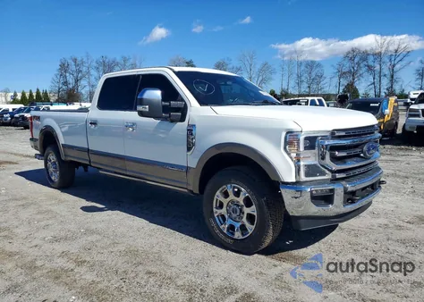 2021 Ford F350 Super Duty из США, поврежденный, VIN 1FT8W3BT7MEE06425